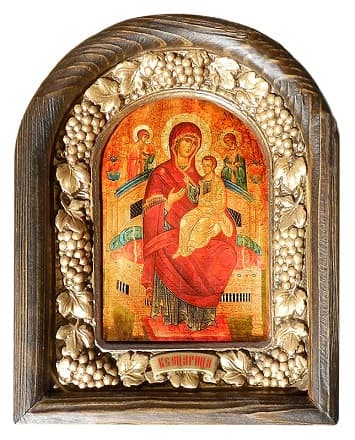 Всецарица Б.М. Икона Иерусалимская арочная