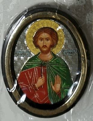 Артемий. Икона настольная малая, зол. кант, овал. (50 Х 65)