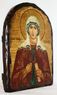 Валентина, Св.Муч, икона под старину, сургуч, АРКА (17 Х 24) Валентина, Св.Муч, икона под старину, сургуч, АРКА (17 Х 24)