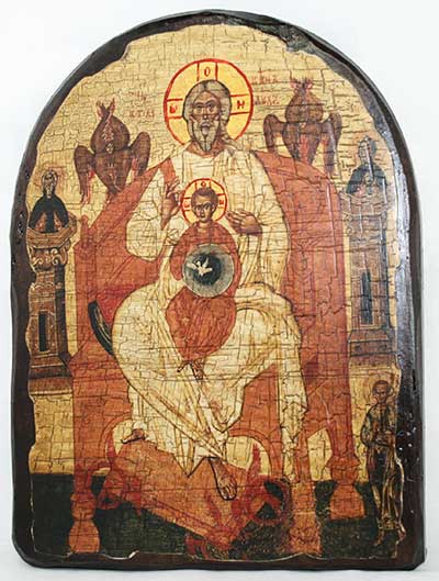 Отечество, икона под старину, сургуч, АРКА (17 Х 24)