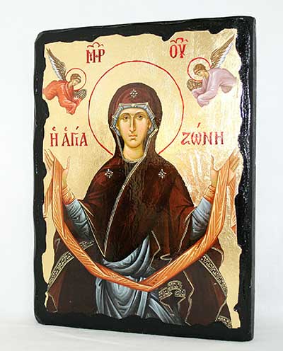 Пояс Пр.Б., икона синайская, 17 Х 23