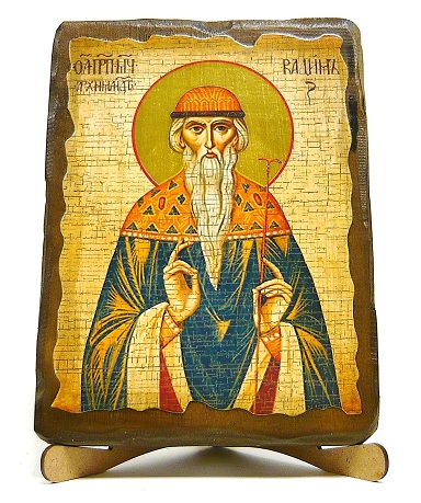 Вадим, Св.Муч., икона под старину, на дереве (17х23)