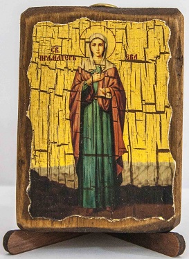 Ева (рост), икона под старину, сургуч (8 Х 10)