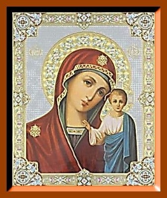 Казанская Б.М.(14). Средняя аналойная икона