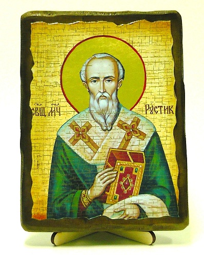 Рустик, икона под старину, на дереве (13х17)